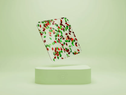 Funky Glitter Mistletoe acrylic swatch