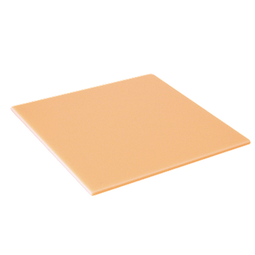 Peach acrylic swatch