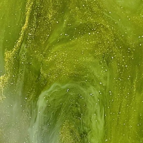 Pearl Avocado Shake acrylic swatch