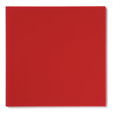 Red acrylic swatch