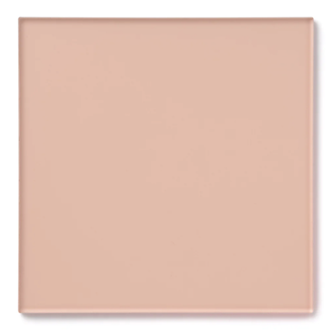 Rose Gold Transparent acrylic swatch