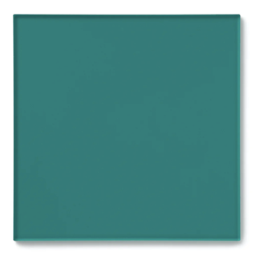 Teal Transparent acrylic swatch