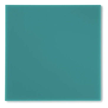 Teal acrylic swatch