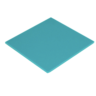 Turquoise acrylic swatch