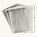 Cello bags, 2x3, 2 mil clear OPP, self-adhesive flap