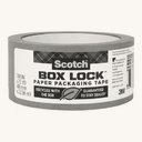 Shipping tape, Scotch Box Lock paper tape, 1.88" x 25 yd